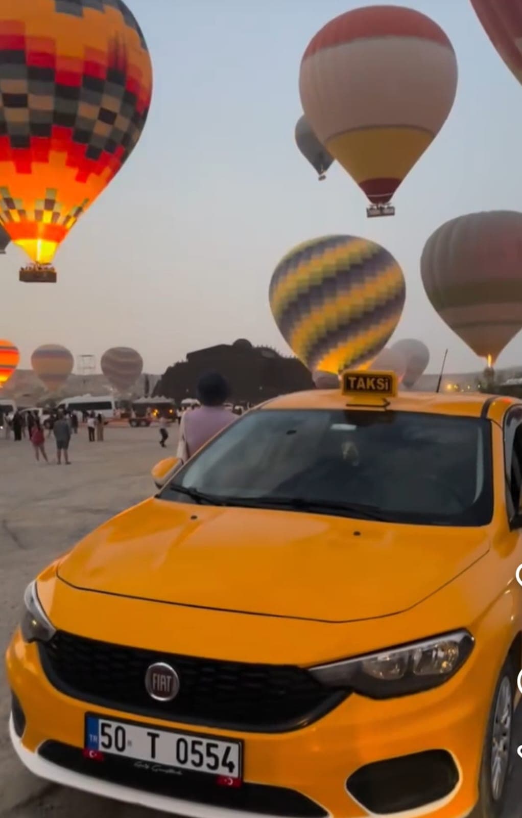 Göreme Taxi vehicle in Cappadocia